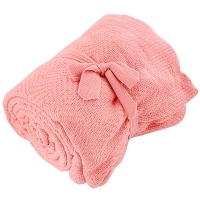 Плед "Джой", 130х160, цвет: розовый артикул 6573a.